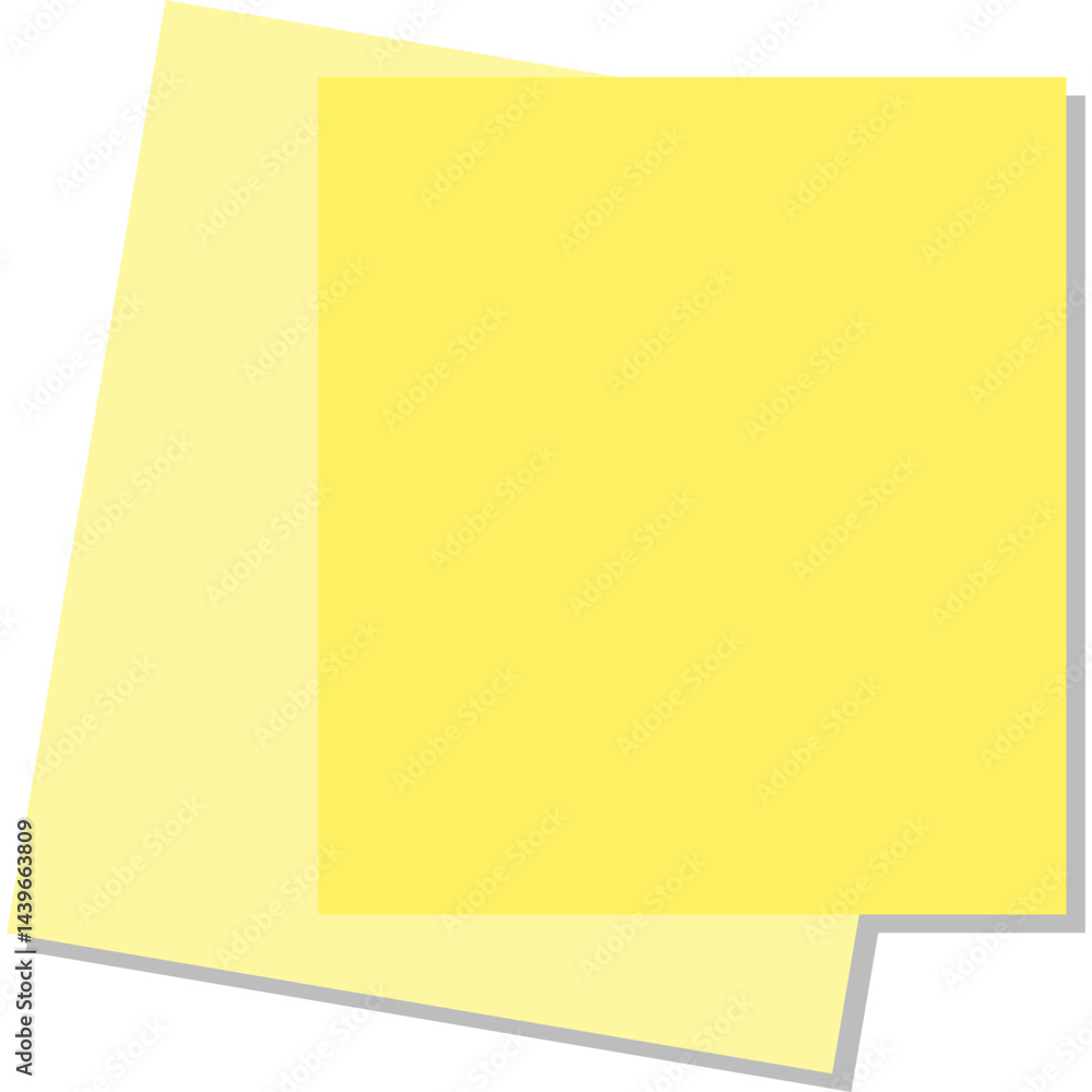 Blank Sticky Note Blank Sticky Note