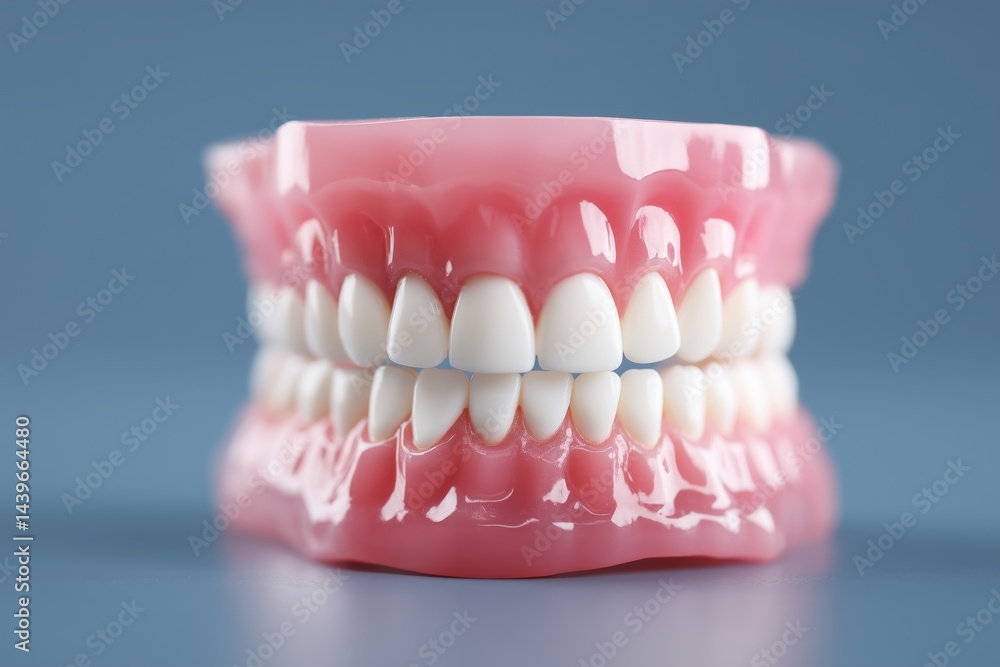 Anatomical Dental Jaw Model Display