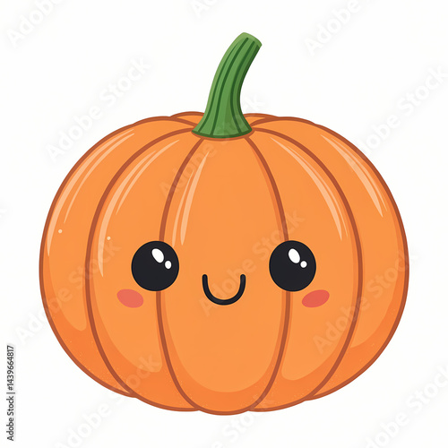 Cute Kawaii Pumpkin Clipart: Free Download for Fall & Halloween