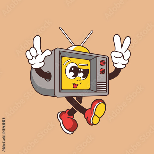 Retro character design from hilarious television