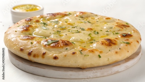 Amritsari Kulcha Bread Glazed with Butter Perfection
