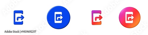 app shortcut common actions 3D icon
