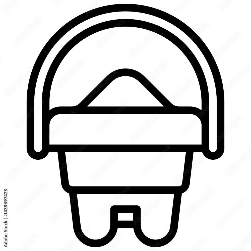 Beach toys. Editable stroke vector icon. Beach toys. Editable stroke vector icon.