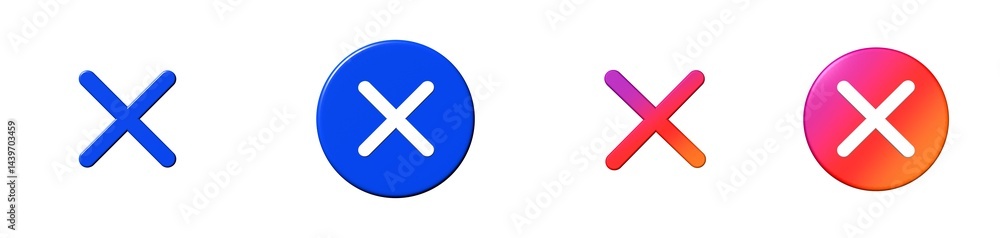 delete interface essential 3D icon delete interface essential 3D icon