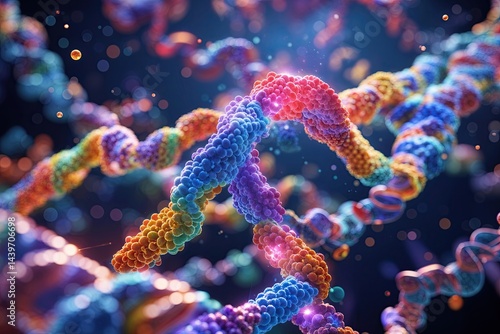 Dynamic DNA Molecules Unveiling Deoxyribonucleic Acid Structures and Advancements in Genetic Research