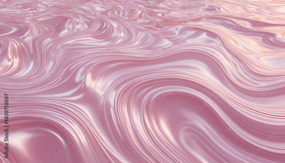 Fototapeta premium Abstract Fluid Pink Fabric Texture