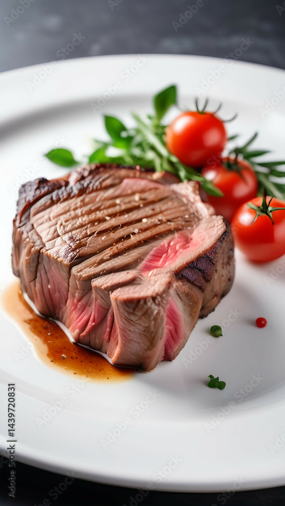 white background copy space with steak without text free space for text and greetings white background copy space with steak without text free space for text and greetings
