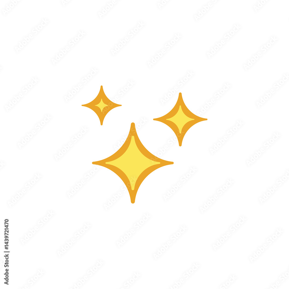 sparkles sparks glitter star shine emoji vector symbol sign icon illustration sparkles sparks glitter star shine emoji vector symbol sign icon illustration