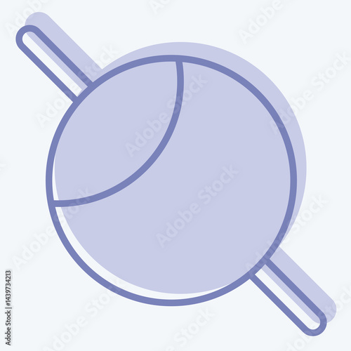 Icon Zoodiac Astrology. related to Astrology symbol. two tone style. design editable