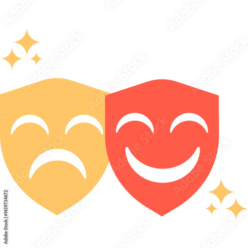 Comedy Mask Element