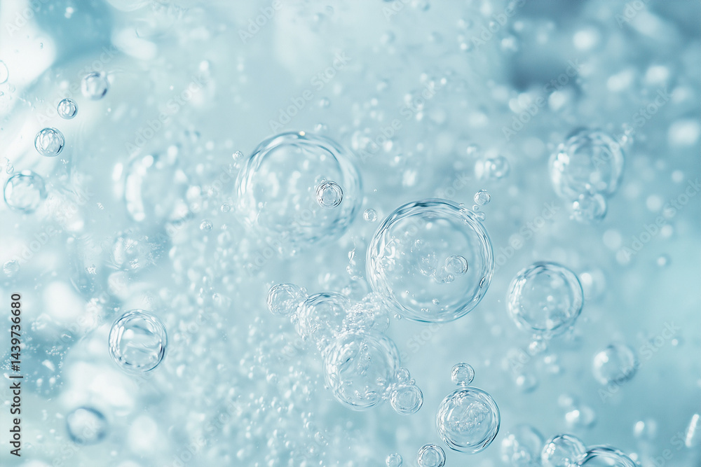Water texture with bubbles Water texture with bubbles