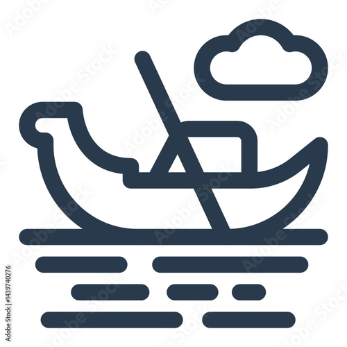 Gondola Ride with Paddle on Venice Canal