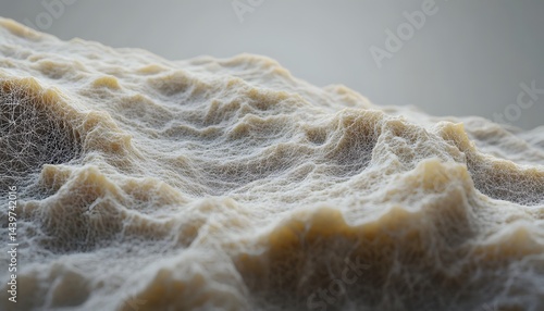 Obraz na płótnie A close up view of a textured cream colored terrain w salonie