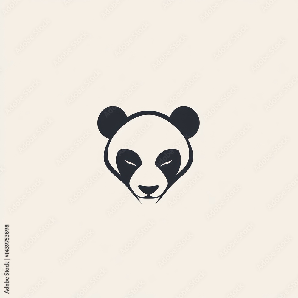 Panda Head Logo Panda Head Logo