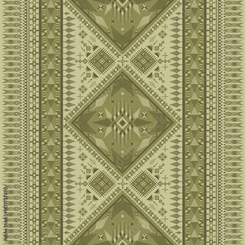 Ethnic geometric pattern design in tribal style which give native American vibe and suitable for textile industry this geometric ethnic pattern is also give beautiful native tribal Indian vibe fabric