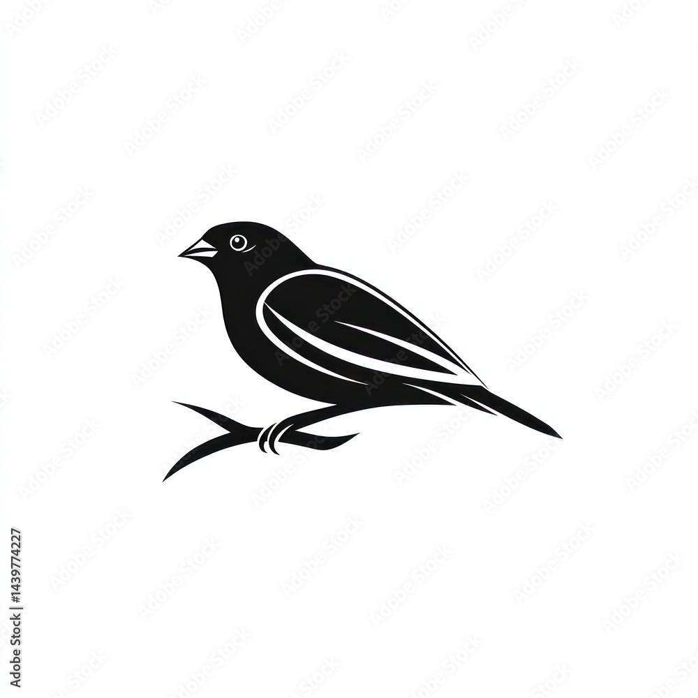 Obraz premium Bird on Branch