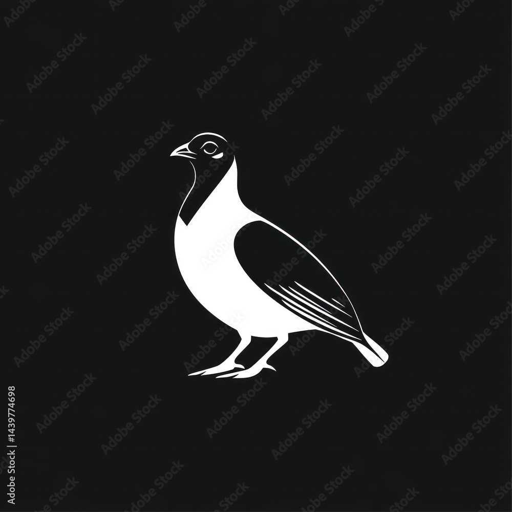 Fototapeta premium Rock Ptarmigan
