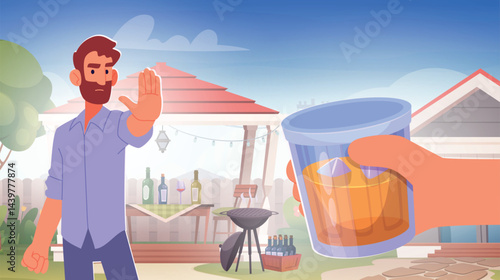 People hand gestures. Background illustrations of persons conversation negative gestures dialogue exact vector emotional characters