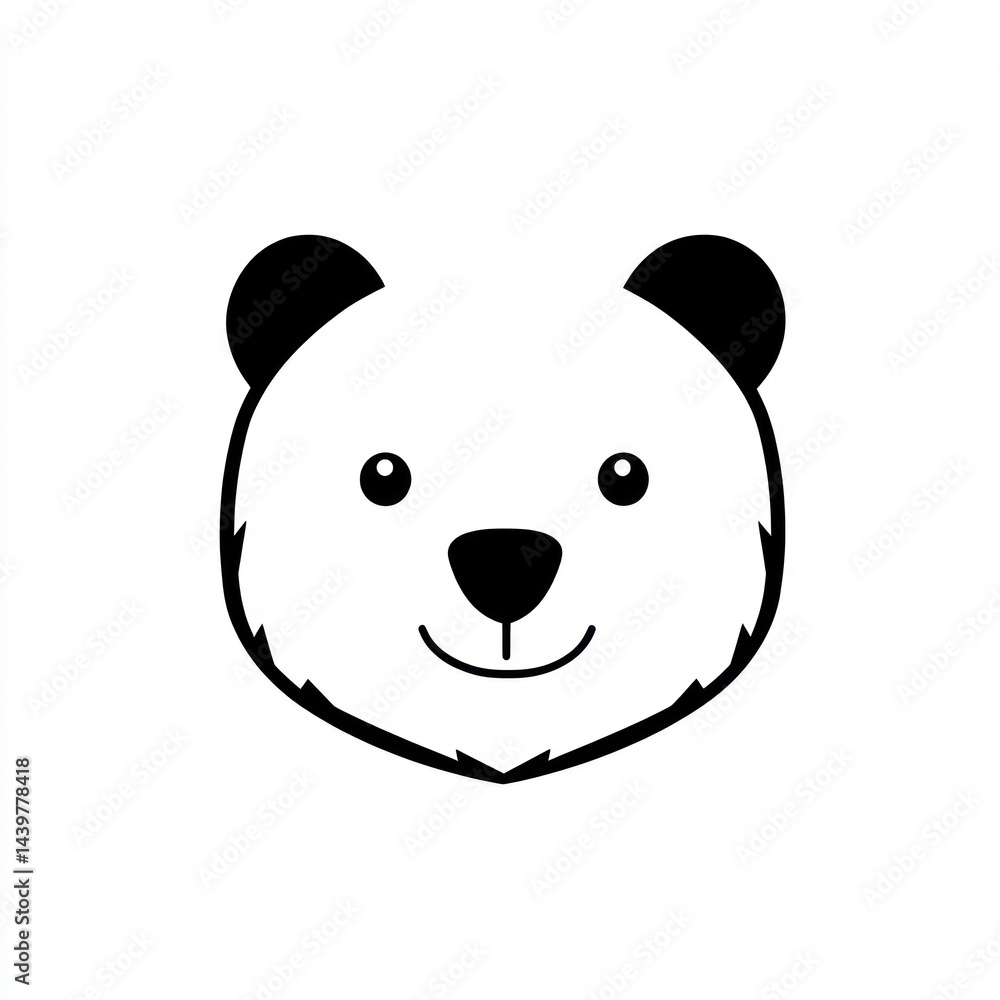 Obraz premium Panda Face