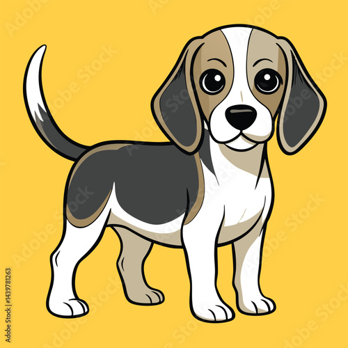 beagle dog portrait