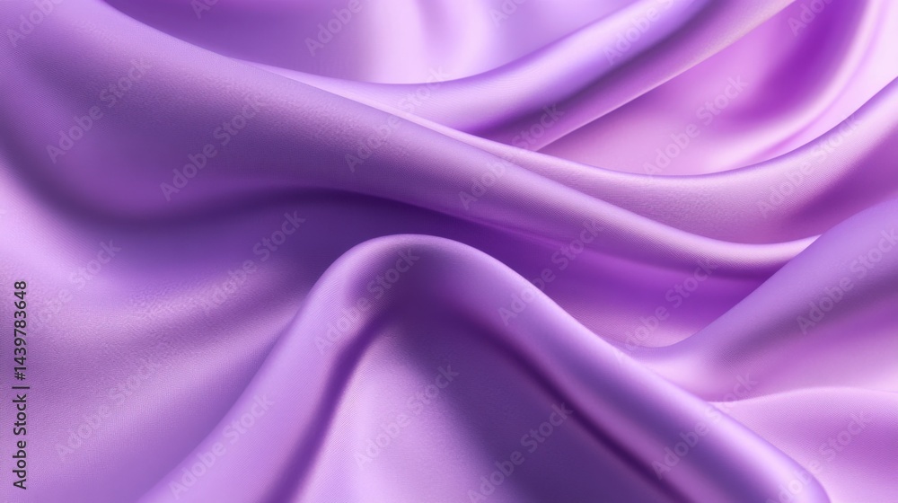 Fototapeta premium Purple silk fabric background texture