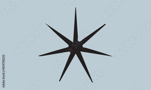 black and white compass