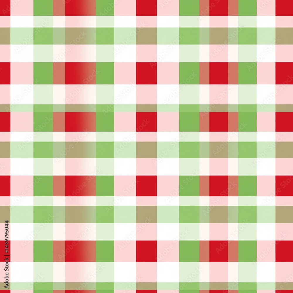 Vibrant Red Green Plaid Pattern Design,Perfect for Festive Fabrics or Wallpapers Vibrant Red Green Plaid Pattern Design,Perfect for Festive Fabrics or Wallpapers
