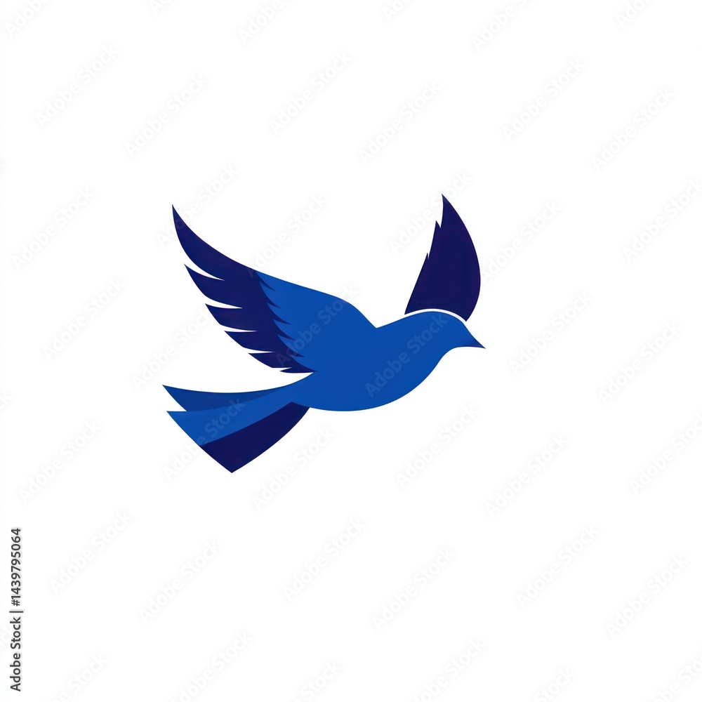 Obraz premium Bluebird Flight