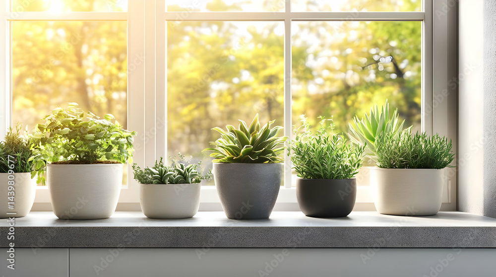Vibrant Indoor Plants in Sunny Window: A Home Gardening Guide Vibrant Indoor Plants in Sunny Window: A Home Gardening Guide