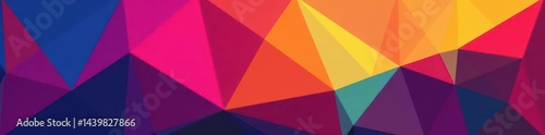Abstract geometric triangle pattern, vibrant colors, sharp lines, bold, vibrant Free Download Abstract geometric triangle pattern, vibrant colors, sharp lines, bold, vibrant - GFXLoad
