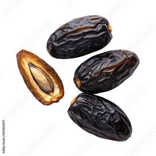 Wallpaper Mural Black semi date palm fruits png tropical fruits png palm fruits png organic dates png sweet fruit png white background image Torontodigital.ca