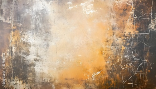 Obraz na płótnie Abstract art showing textured layers of blended earthy colors and tones w salonie
