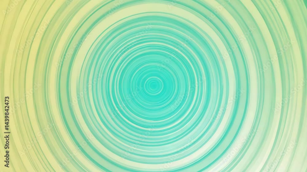 Abstract green and yellow circle pattern with concentric rings Abstract green and yellow circle pattern with concentric rings