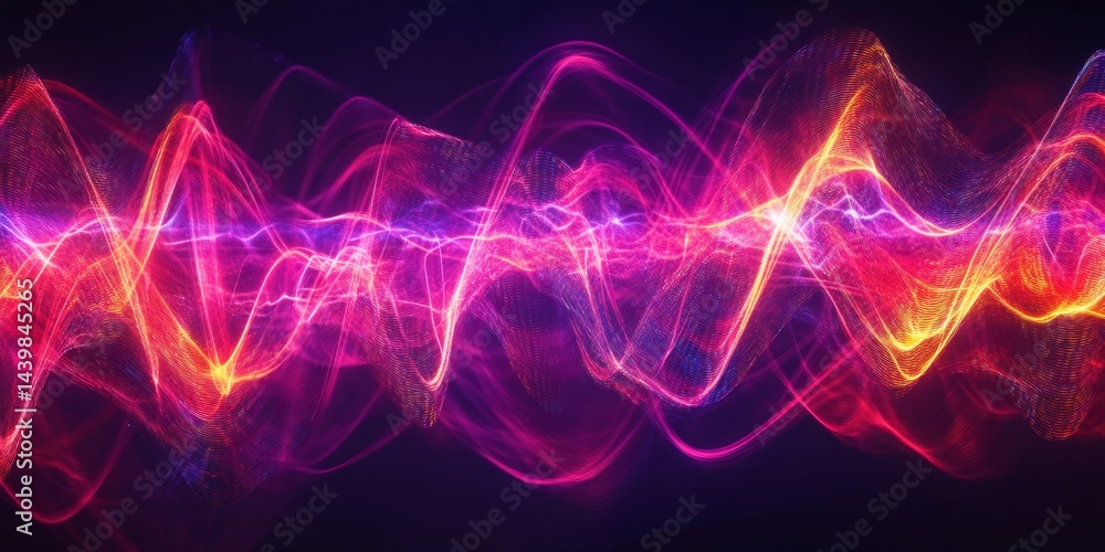 Abstract Colorful Wave Design Abstract Colorful Wave Design