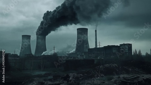 Pollution from industrial factories reveals serious air quality issues in urban environments
