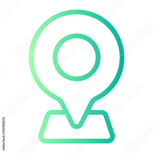 pin gradient icon