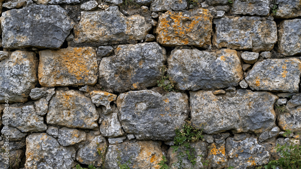 Fototapeta premium Ancient stone wall (1)