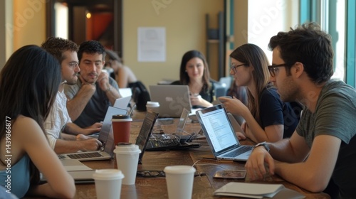 Startup Founder Leading Brainstorm Session