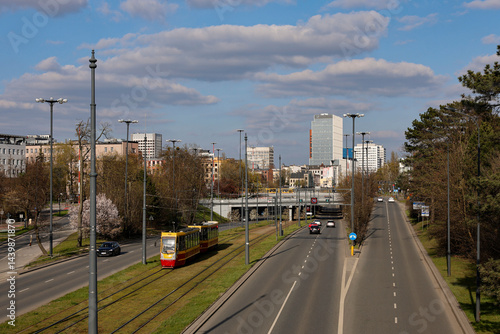 centrum Łodzi trasa W-Z