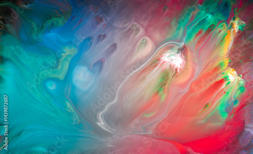 Acrylic Pour Color Liquid marble abstract surfaces Design.