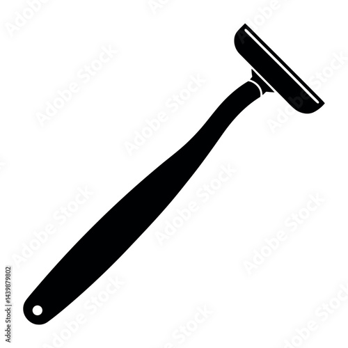 blade razor isolated on white background