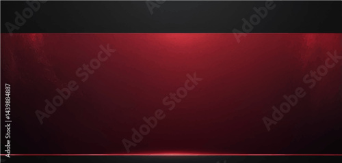 Black and dark red Gradient Background It highlights the soft, textured.