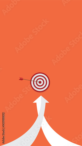 Same goal, two business work together as team to achieve success	