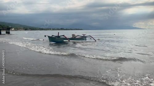 Lovina Beach in Bali, Sea