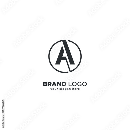 Free Download Creative Abstract Geometric A Letter Logo Design - Unique Modern Branding Concept. - GFXLoad
