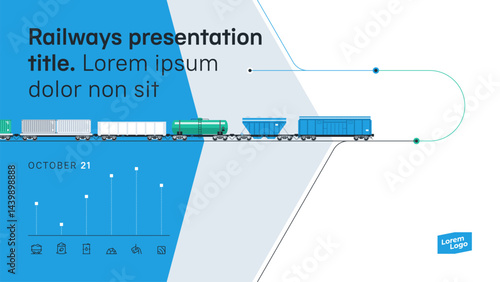 Foto Freight rail transportation