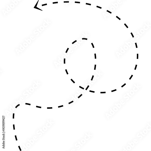 Arrow Dashline Shape