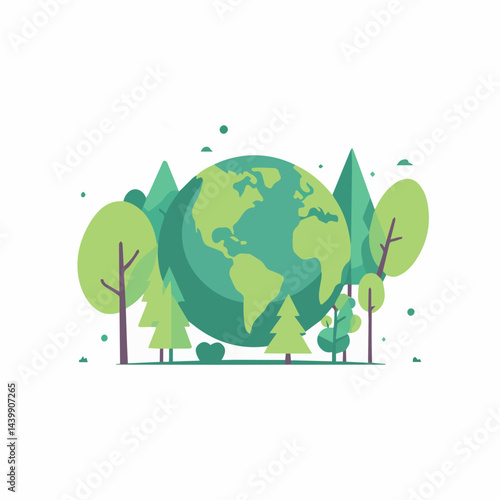 green planet earth