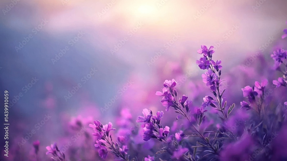 Purple Sunset Bloom Purple Sunset Bloom