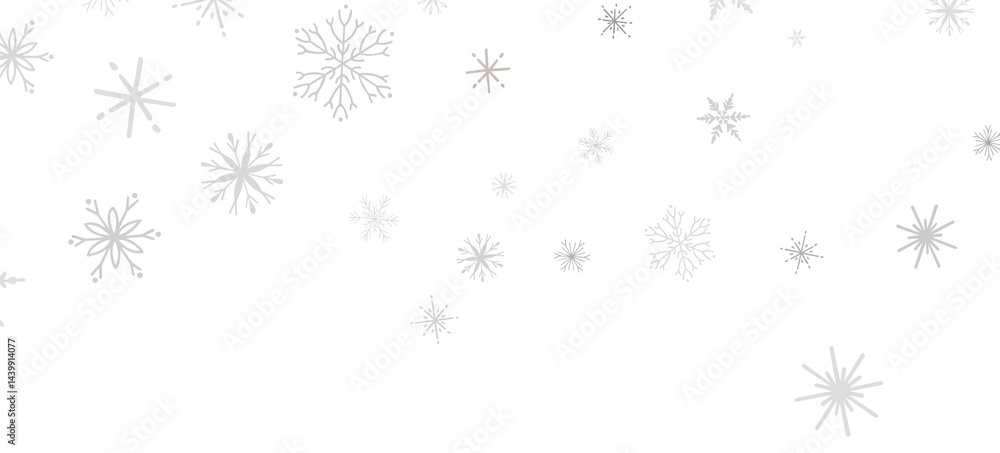 Frosty Snowfall: Mesmeric 3D Illustration Depicting Descending Holiday Snowflakes Frosty Snowfall: Mesmeric 3D Illustration Depicting Descending Holiday Snowflakes